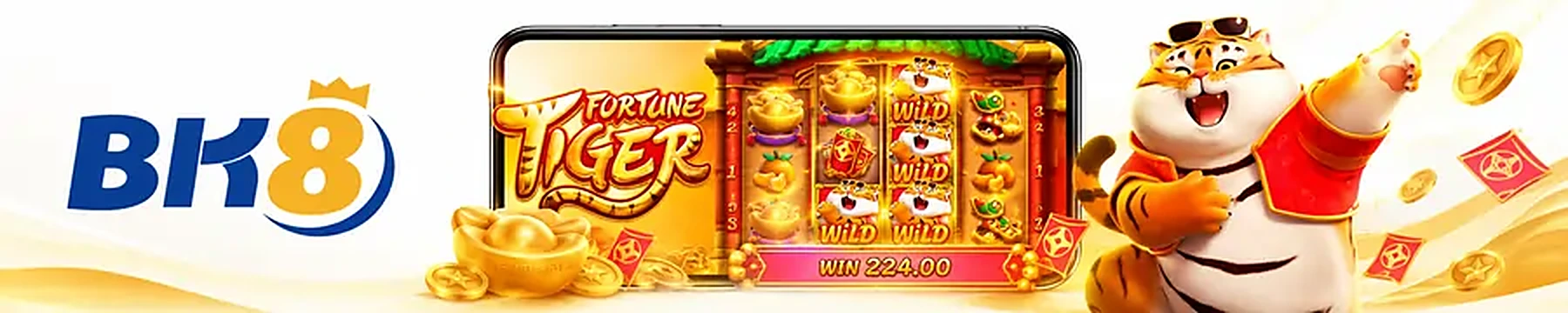 BK8 Fortune Tiger promotional banner