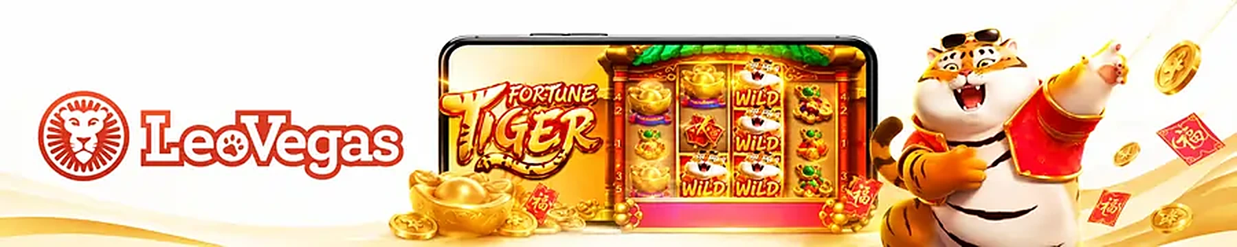 LeoVegas Fortune Tiger promotional banner